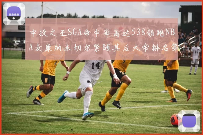 中投之王SGA命中率高达538领跑NBA麦康纳米切尔紧随其后大帝排名第七