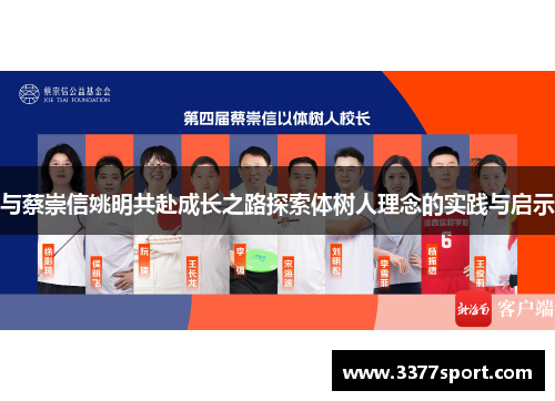 与蔡崇信姚明共赴成长之路探索体树人理念的实践与启示